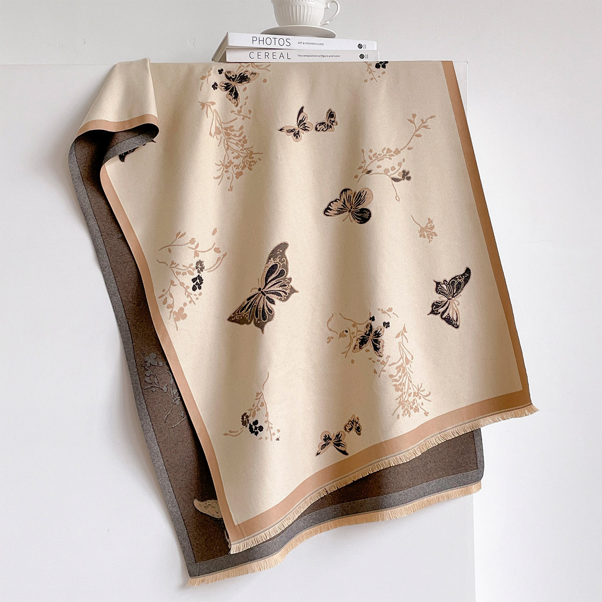 Women Imitation Cashmere Scarf - Cashmere Scarf ulasan dan harga