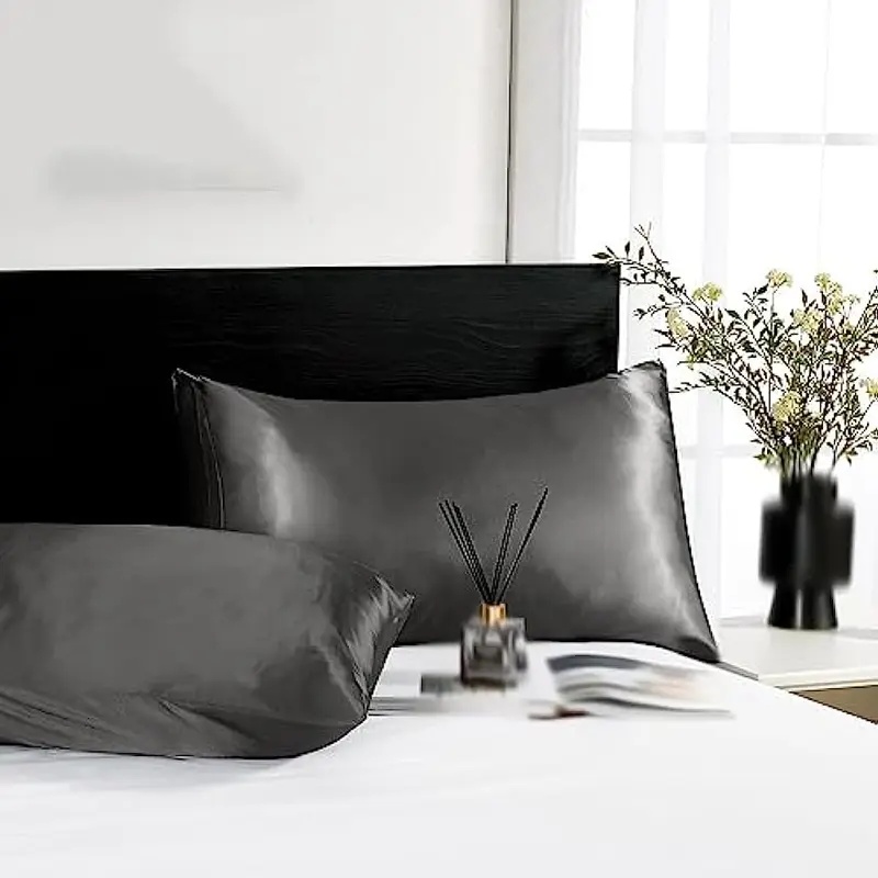 1/2pcs Satin Silk Pillowcase f - Silk Pillowcase ulasan dan harga