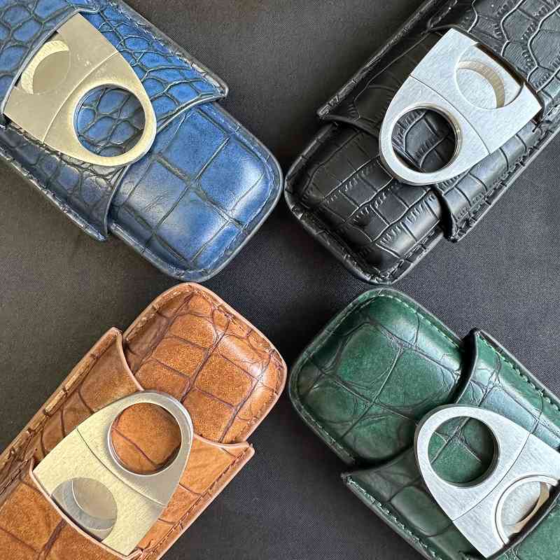 Cigar Tube 2 Slots Case with C - Premium Cigar Case ulasan dan harga