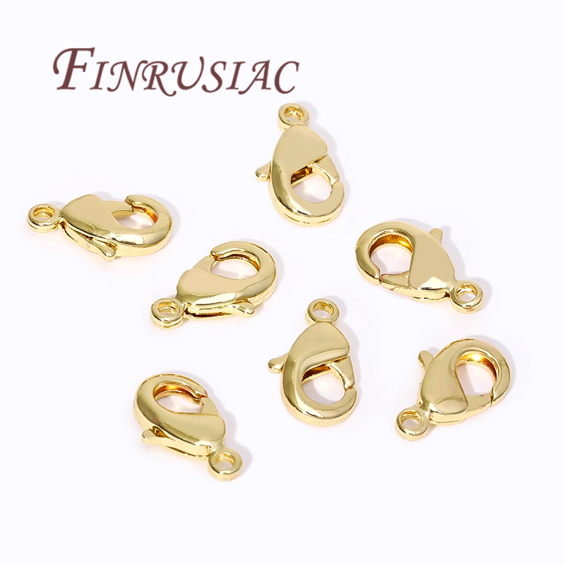 18K Gold Plated Lobster Clasps - Gold Plated Jewelry ulasan dan harga