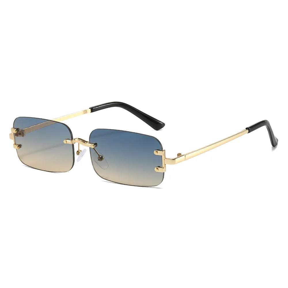 Rimless Square Sunglasses Wome - Designer Sunglasses ulasan dan harga
