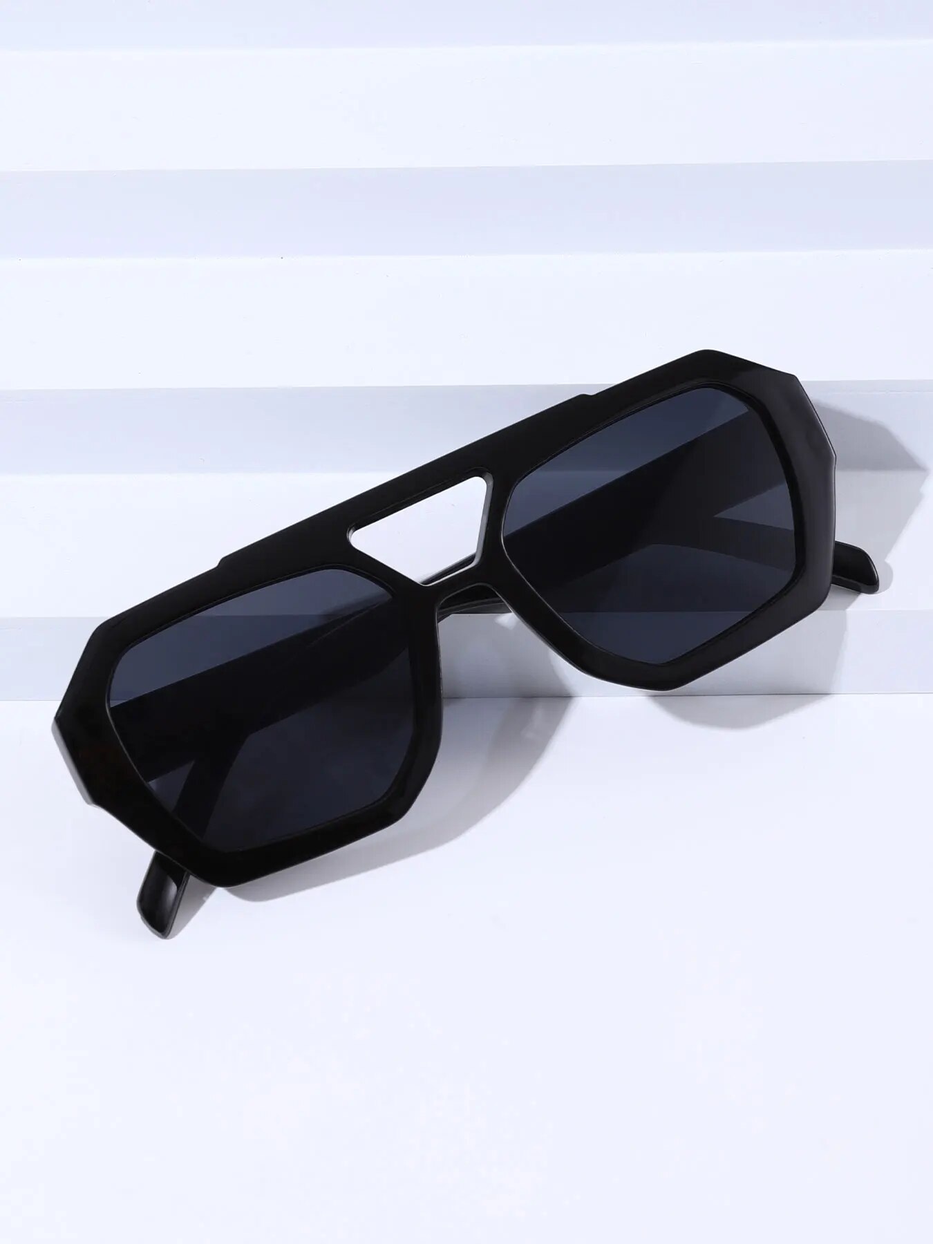 Fashion Vintage Square Irregul - Designer Sunglasses ulasan dan harga