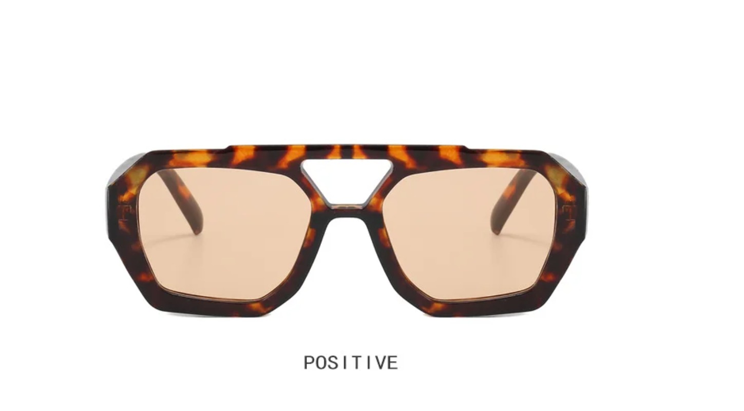 Fashion Vintage Square Irregul - Designer Sunglasses ulasan dan harga