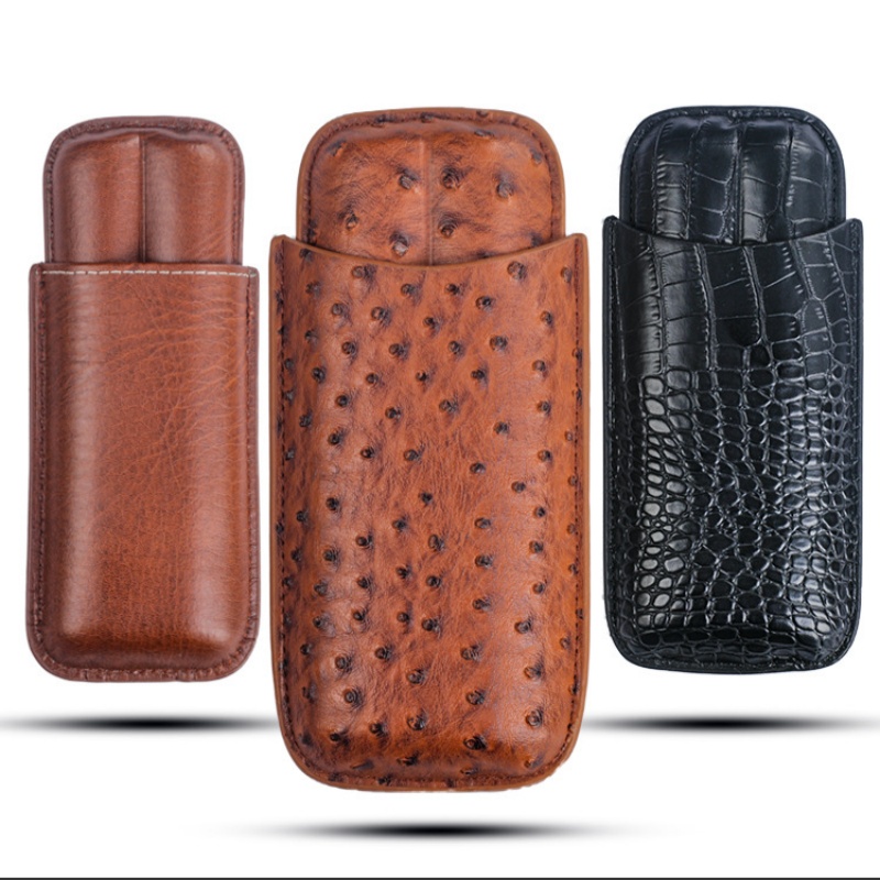 Portable Cigar Case Cigar Humi - Premium Cigar Case ulasan dan harga