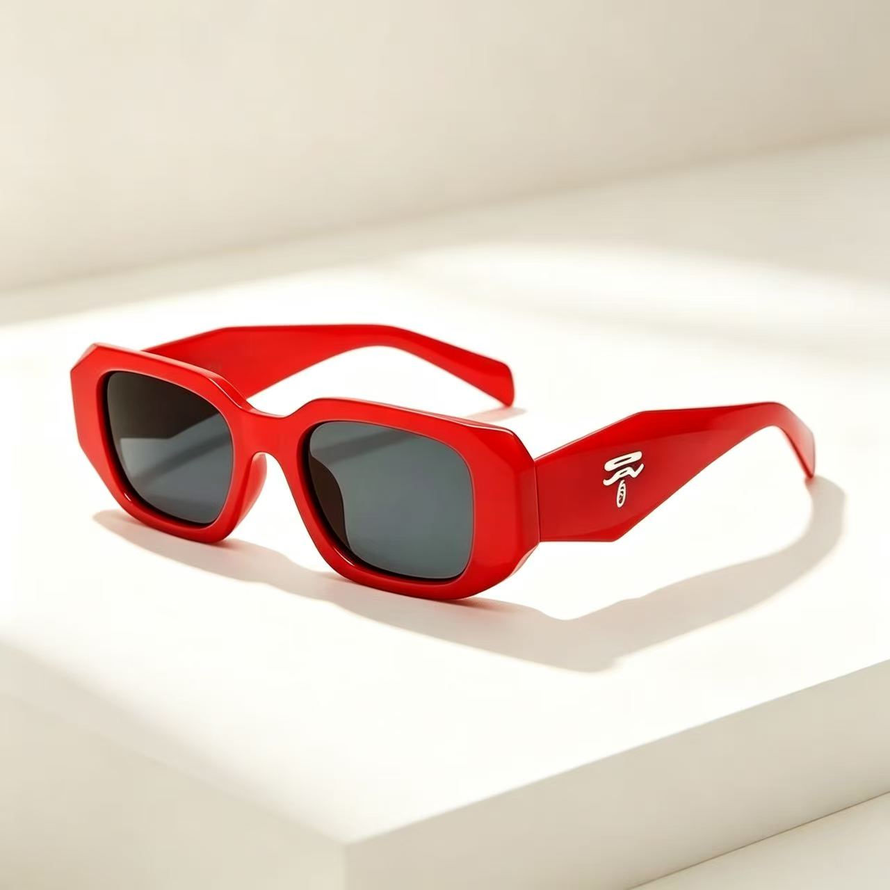 Vintage Square Unisex Men Wome - Designer Sunglasses ulasan dan harga