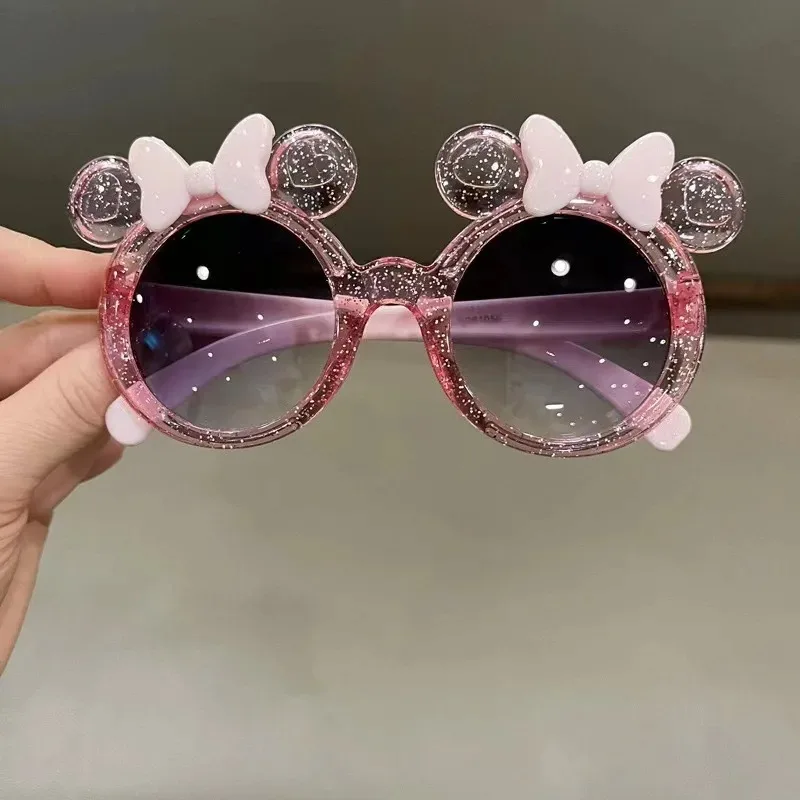 New Cute Crystal Bow Girls Chi - Sunglasses Uv400 ulasan dan harga
