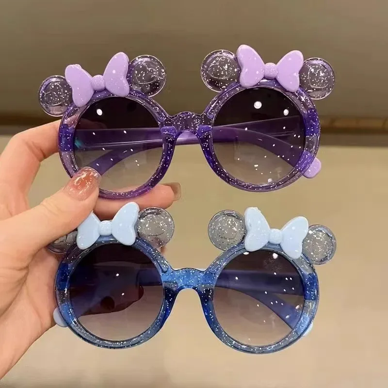 New Cute Crystal Bow Girls Chi - Sunglasses Uv400 ulasan dan harga