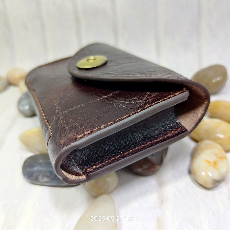 Blongk Mini Waist Bag Thin Bel - Leather Wallet Men ulasan dan harga