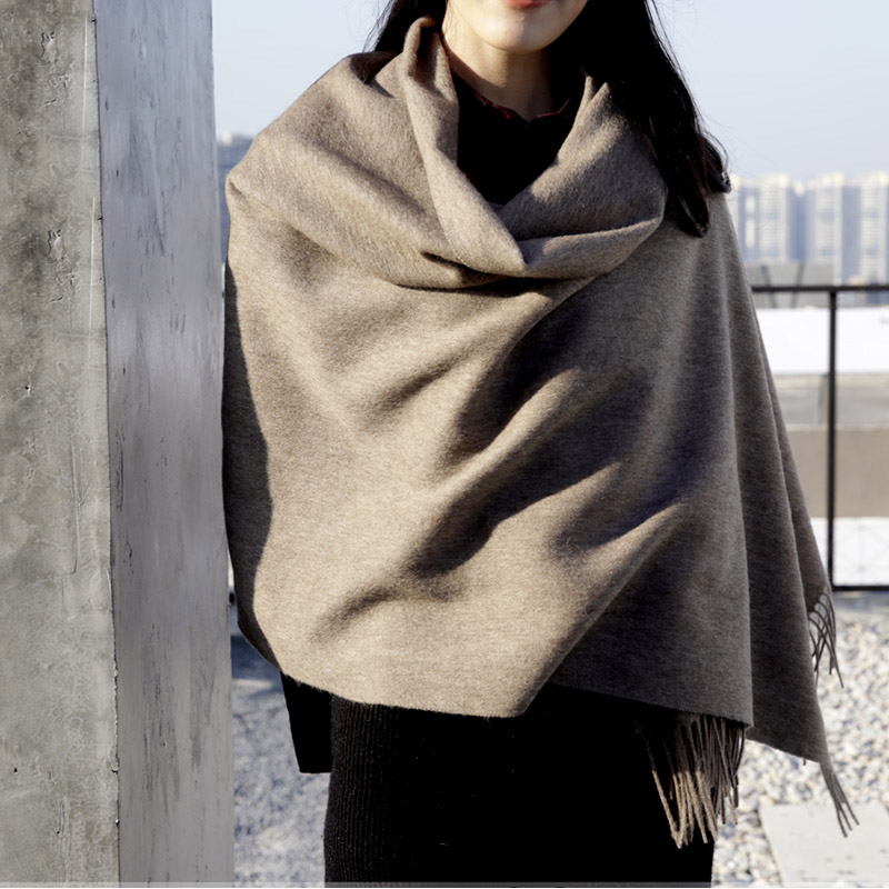Wool Winter Scarf Women Fashio - Cashmere Scarf ulasan dan harga