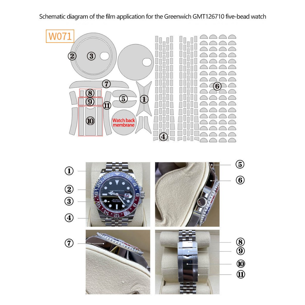 Watch Film for Rolex GMT-Maste - Luxury Watch Men ulasan dan harga