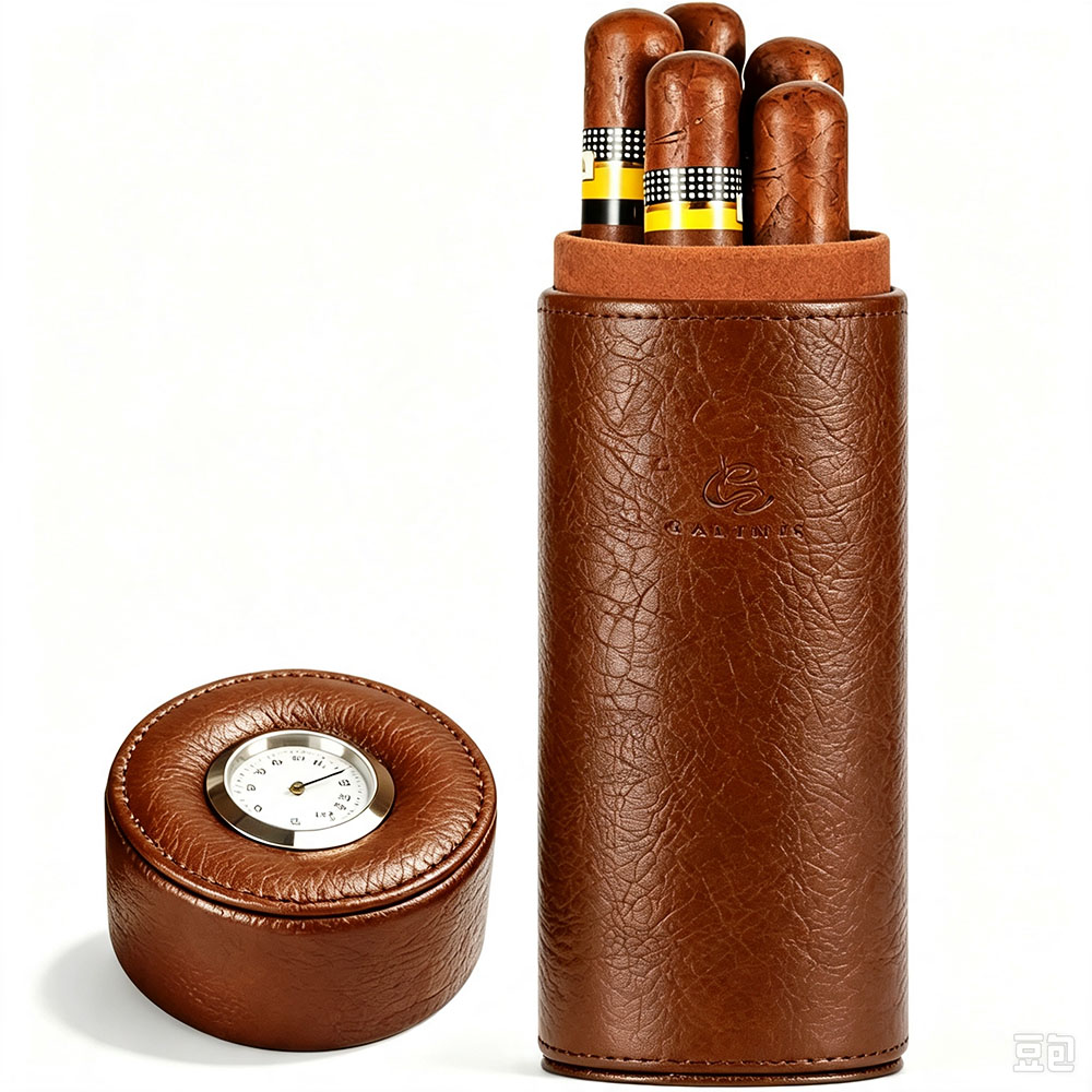 GALINER Cedar Wood Travel Humi - Premium Cigar Case ulasan dan harga