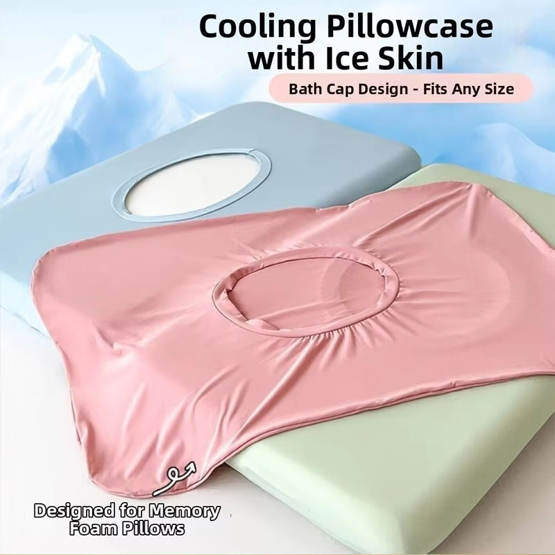 1 cool summer ice silk pillowc - Silk Pillowcase ulasan dan harga