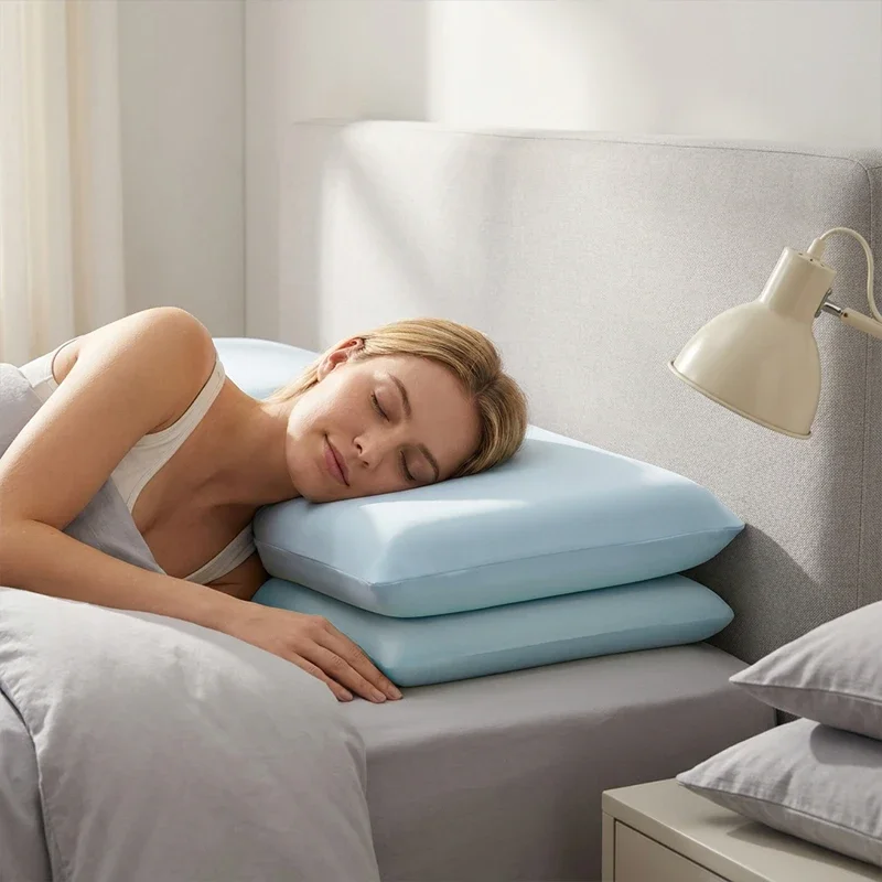1 cool summer ice silk pillowc - Silk Pillowcase ulasan dan harga