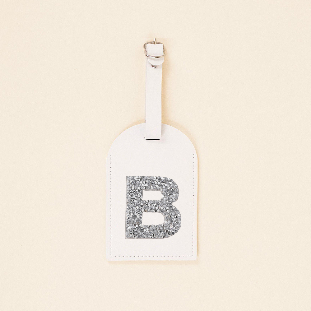 A-Z Rhinestone Monogram Leathe - Travel Luggage Set ulasan dan harga