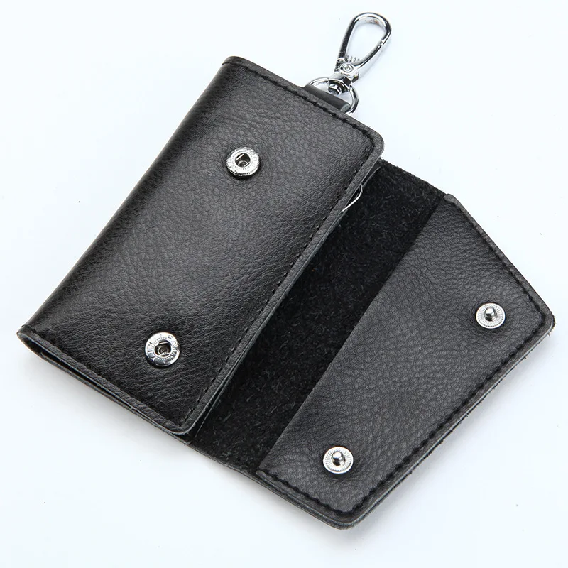 Genuine Leather Keychain Men K - Leather Wallet Men ulasan dan harga
