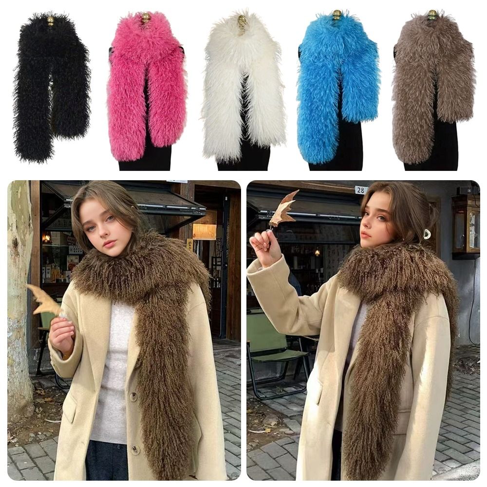 180CM Imitation Wool Scarf Dou - Cashmere Scarf ulasan dan harga
