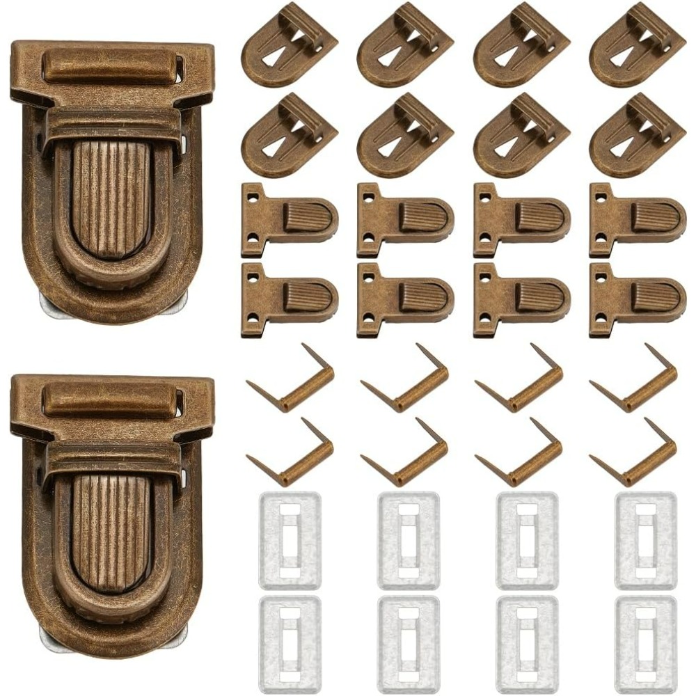 10 Sets Iron Purse Push Locks  - Leather Briefcase ulasan dan harga